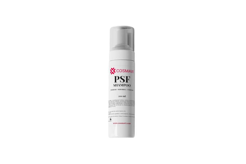 Forfora e cuoio capelluto: shampoo antiforfora PSF COSMAVI con solfuro di selenio